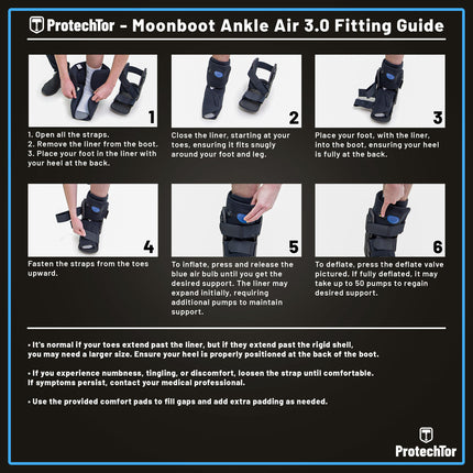 ProtechTor Moonboot 3.0 Ankle Air