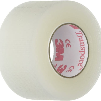 3M Transpore Surgical Tape Transparent 12/Box