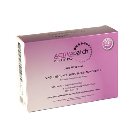 ActivaPatch IontoGo 12.0 Iontophoresis Patches 6/Pack