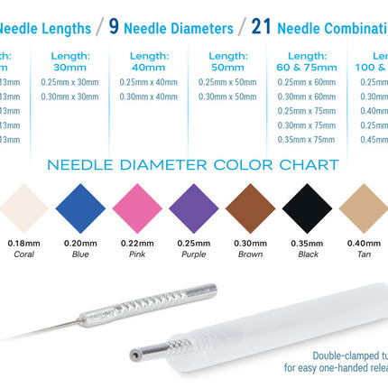 Blue Diamond Dry Needle 100/Box