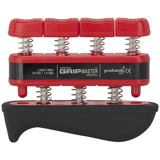 Gripmaster Medical Hand / Finger Exerciser Red Light