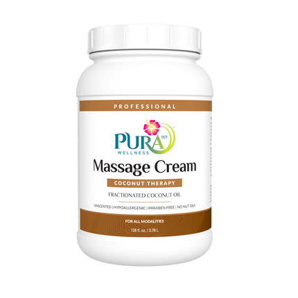 PURA 1ST Wellness Professional Coconut Therapy Massage Cream