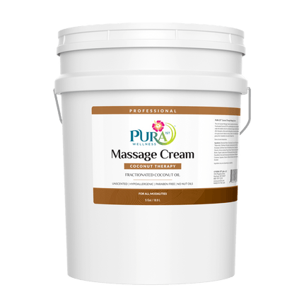 PURA 1ST Wellness Professional Coconut Therapy Massage Cream