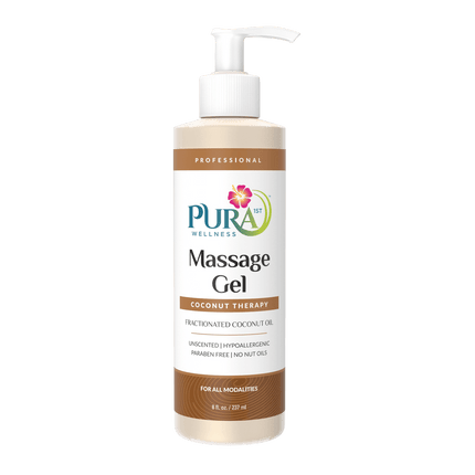 PURA 1ST Wellness Professional Coconut Therapy Massage Gel
