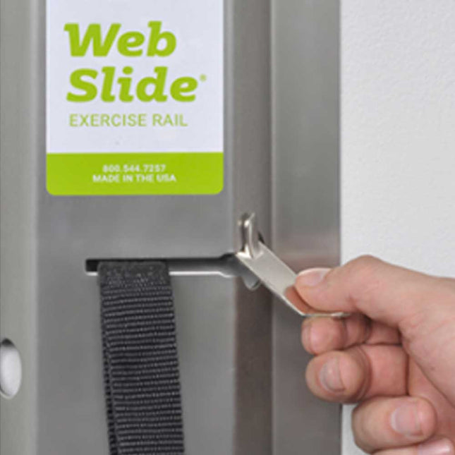 Web-Slide Exercise Rail System Basics Only Stainless Steel