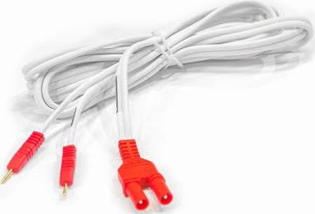 Dynatron Solaris Plus Lead Wires, 96" Cable Shrouded Lead Connectors, Red