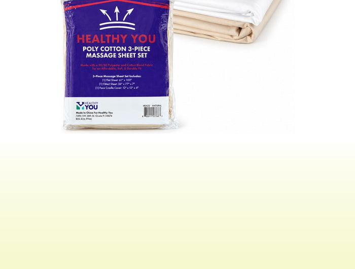 <h1>Healthy You 3-Piece Massage Sheet Sets</h1>