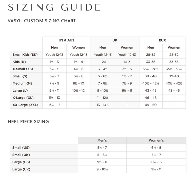 Vasyli Medical 4mm Heel Lift 5 Pair/Pack