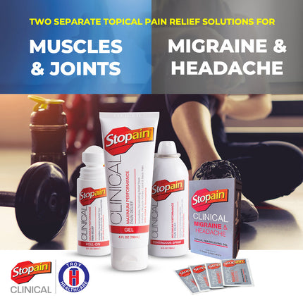 Stopain Clinical Topical Analgesic