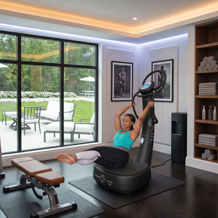 Power Plate my5 in use