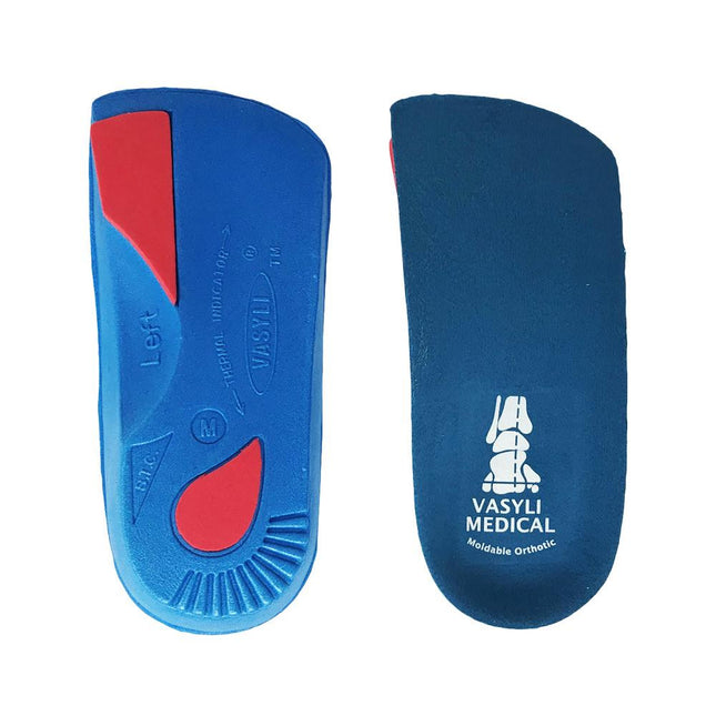 Vasyli Medical Custom Medium Density 3/4 Length Orthotics