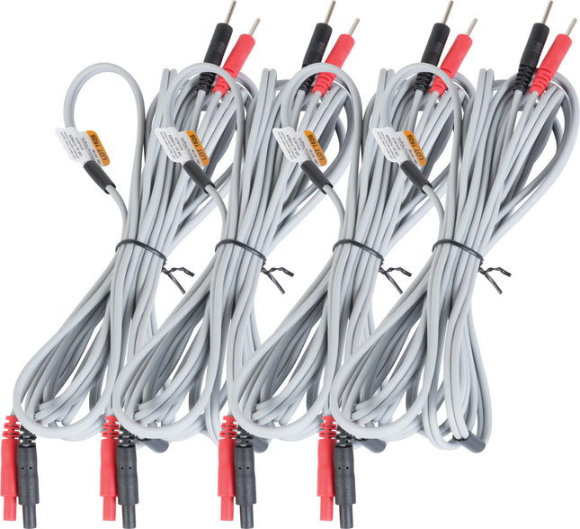 110” Shielded Gray Tangle Free Lead Wires for EX4 and CX4 Models 4/pk