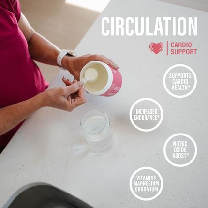 Circulation cardio support benefits