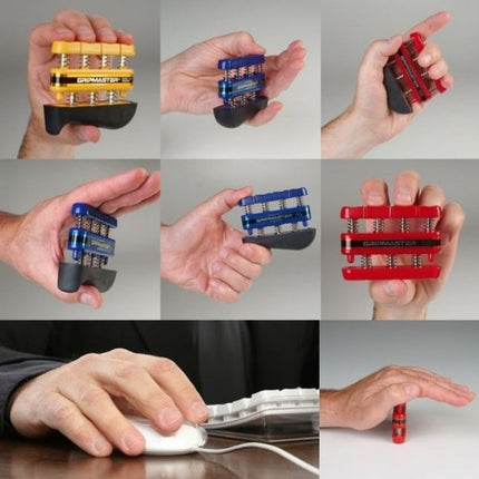 Gripmaster Medical Hand / Finger Exerciser Set of 5  with Stand