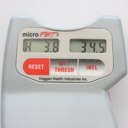 Hoggan Scientific microFET3 Dual-Function Digital Dynamometer and Inclinometer