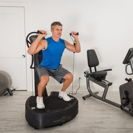 Power Plate pro8 in use