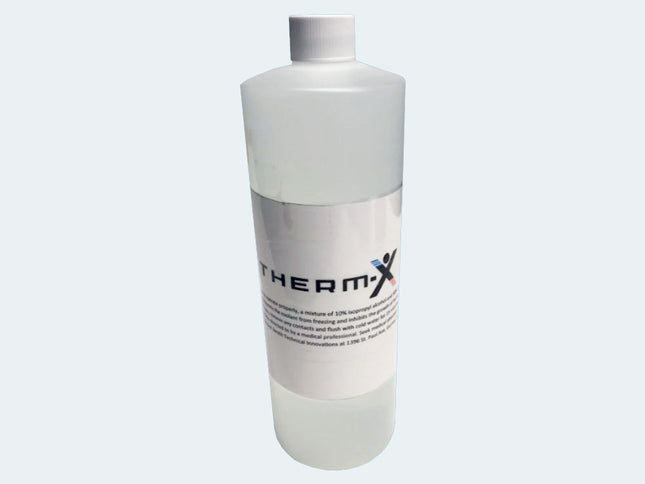 Therm-X coolant, 1 quart bottle of replacement fluid for Therm-X AT and HOME contrast therapy units