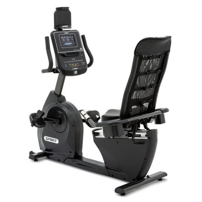 Spirit Fitness XBR95 Commercial Recumbent Bike - angle 1
