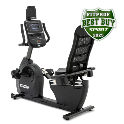 Spirit Fitness XBR95 Commercial Recumbent Bike - hero shot